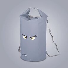 10L SPORON Outdoor Seaside Beach Nuoto Rafting Borsa impermeabile Borsa a secchiello in tessuto a rete in PVC (grigio)