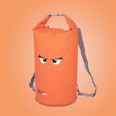 10L SPORON Outdoor Seaside Beach Nuoto Rafting Borsa impermeabile Borsa a secchiello in tessuto a rete in PVC (arancione)