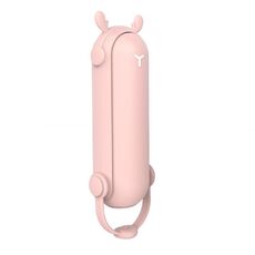 DS208 pieghevole multifunzionale USB torcia ventola portatile aromaterapia repellente per zanzare mini ventilatore portatile (rosa)