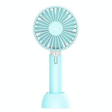 Mini ventilatore silenzioso portatile da tavolo portatile, colore: X1 blu