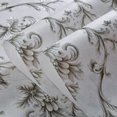 3D Pattern Wallpaper Damasco Sfondo autoadesivo Damasco Sfondo Autoadesivo Non tessuto in rilievo Sfondo in rilievo in rilievo carta da parati, Specifica: 0,53 x 3m (22103)