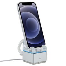 Supporto per allarme antifurto Sistema di sicurezza Allarme antifurto / Supporto per display antifurto per iPhone e iPod con porta a 8 pin