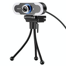 C13 1080P High-Definition Touch 3-level Brightness Web Camera Fill Light Camera Webcast Live Webcam con treppiede