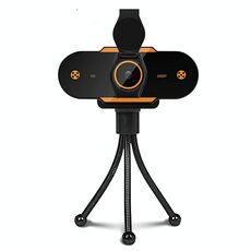 312 Webcam per PC desktop 1080P HD USB 2.0 con microfono, lunghezza cavo: circa 1,3 m, configurazione: con treppiede