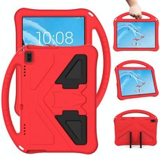 Per Lenovo Tab E10 TB-X104F EVA ANTI ANTI FALLING Custodia protettiva con supporto con supporto (rosso)