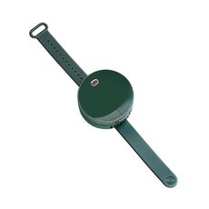 G3 Portable Outdoor Kids USB Mini Mirror Ventilatore per orologio senza foglie (verde)
