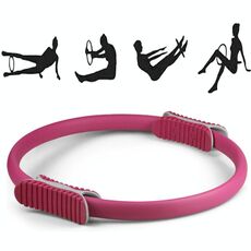 Yoga Pilates Anello Yoga Body Fitness Magic Circle, diametro interno: 32 cm (rosso)