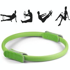 Yoga Pilates Anello Yoga Body Fitness Magic Circle, diametro interno: 32 cm (verde)