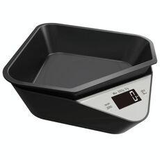 Bilancia da cucina Bilancia elettronica da cucina 5kg / 1g Bilancia per alimenti Bilancia per alimenti Bilancia per pallet Bilancia per animali domestici (nera)