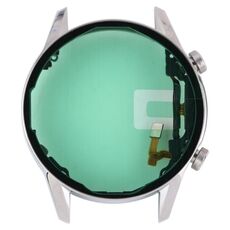 Piastra di cornice per cornice per schermo LCD per orologio Huawei GT 2 46mm (argento)