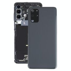 Cover posteriore batteria per Samsung Galaxy S20+ con copriobiettivo fotocamera (grigio)