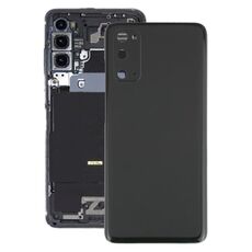 Cover posteriore batteria per Samsung Galaxy S20 con copriobiettivo fotocamera (nero)
