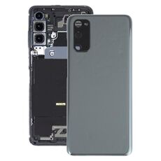 Cover posteriore batteria per Samsung Galaxy S20 con copriobiettivo fotocamera (grigio)
