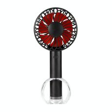 FS-H01 USB Portable Ultra-quiet Large Wind Hand-held Desktop Student Dormitory Household Mini Fan(Black)