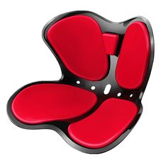 Office Waist Flower Petals Cushion Corrected Sitting Posture Pregnant Woman Decompression Petals(Red)