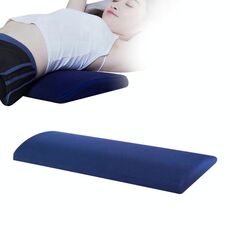 Lumbar Support Cushion Pregnant Women Sleep Lumbar Pillow, Colour: Standard Blue