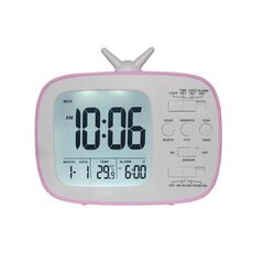 G179 Retro TV sveglia studente dormitorio letto letto elettronico (versione inglese)