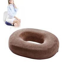 Slow Resilience Memory Foam Office Hip Pad After Emorroidi Cuscino operativo (Colore caffè)