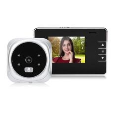 2,8 pollice da 2,8 pollici 0.3MP Security Camera Pietra Peephole Viewer Digital Peephole Door Bell