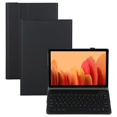 A500S Tastiera a retroilluminazione Bluetooth rimovibile A500 Ultrathin Horizontal Custodia in pelle flip con supporto per Samsung Galaxy Tab A7 10.4 (2020) T500 / T505 (nero)