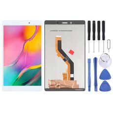 Schermo LCD OEM per Samsung Galaxy Tab A 8.0 (2019) SM-T295 (versione LTE) con digitalizzatore assemblaggio completo (bianco)