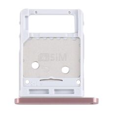 Vassoio per scheda SIM per Samsung Galaxy Tab S7 SM-T870/T875 + vassoio per scheda Micro SD (rosa)