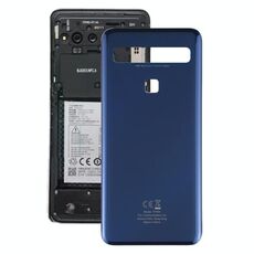 Coperchio posteriore della batteria originale per TCL 10L (10 Lite) T770H (blu)