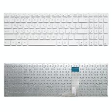 Tastiera RU versione per asus x556 x556u x556ua x556ub x556uf x556uj x556uq x556uj x556uq x556ur x556uv (bianco)
