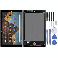 Schermo LCD OEM per Amazon Fire HD 10 2019 9th Gen m2v3r5 con digitalizzatore assemblaggio completo (nero)