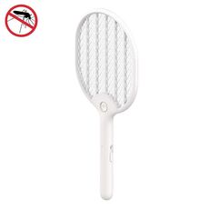 Mosquito LED Swatter USB Mosquito Killer, Colore: bianco (senza base)
