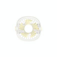 Desktop portatile Desktop Student Muto USB Mini Fan (Bianco)