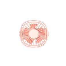 Desktop Handheld Desktop Student Muto USB Mini fan (rosa)