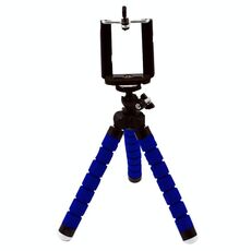 5 PCS Polpo Fotografia Photography Spugna Spagna Mobile Phone Stand Portable Lazy Regolabile Vibrato Live Treppiede Stand (Blu)