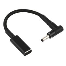 PD 100W 18.5-20V 4.0 x 1,35mm a gomito a gomito a USB-C / tipo-c cavo a treccia in nylon in nylon