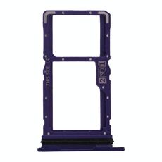 Vassoio della scheda SIM + vassoio della scheda SIM / vassoio della scheda micro SD per Motorola Moto G9 Power XT2091-3 (viola)