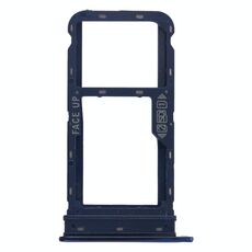Vassoio della scheda SIM + vassoio della scheda SIM / vassoio della scheda micro SD per Motorola Moto G8 Power (Blue)