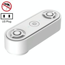 JL-215 Ultrasonic Mosquito Killer ad alta potenza Double-Horn High-Frequency Mouse Repeller, Specifiche del prodotto: Plug USA (bianco)