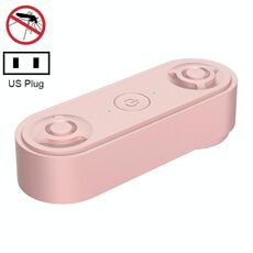 JL-215 Ultrasuoni Mosquito Killer ad alta potenza Double-Horn Repeller del mouse ad alta frequenza, Specifiche del prodotto: US Plug (rosa)
