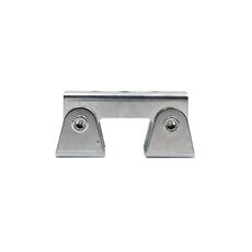 8 pezzi V-magnetic regolabili regolabili clipper f clip fixture (argento)