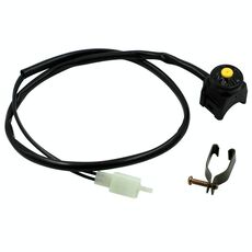 4 pezzi Modifica moto Accessori ATV Interruttore del faro Controllo del faro Guasto dell'alimentazione Avviare l'altoparlante Swogliaking Switch Switch (Giallo)