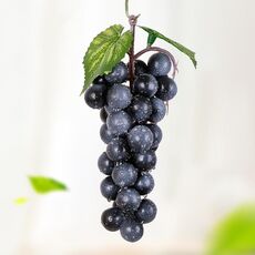 4 grappoli 36 uva nera simulazione fruity simulazione uva in PVC con crema uva sparare puntelli