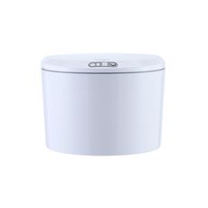Eccitare lo smart smart smart smart smart stoccaggio elettrico auto cestino auto cestino per ufficio cestino, specifica: ricarica USB 3L (bianco)