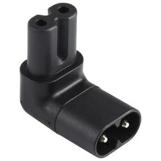 Socket con convertitore dell'adattatore di alimentazione AC a gomito C7 a C8