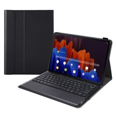 A970 Tastiera Bluetooth rimovibile Ultrathin Ultrathin Horizontal Custodia in pelle flip per Samsung Galaxy Tab S7 FE T730 / T736 / S7 + T970 / T975 / T976 (nero)