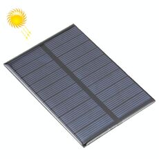 5 V 1.2W 200Mah fai da te Sun Power Batteria Solare Pannello per pannello solare Cella, Dimensioni: 98 x 68mm