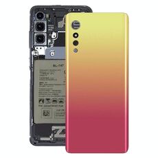 Copertura posteriore della batteria per LG Velvet LMG910EMW LM-G910EMW / Velvet 5G LM-G900N LM-G900EM (illusione Sunset)