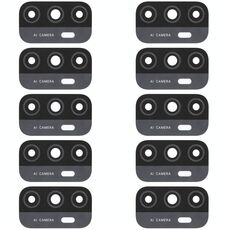 Per OPPO A33 (2020) / A53s 4G / A11s / A32 / A53 (2020) CPH2127 PDVM00 Obiettivo fotocamera posteriore 10 pezzi