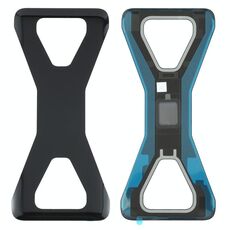 Pannello della porta in vetro per alloggiamento posteriore originale per Xiaomi Black Shark 3 Pro (nero)