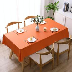 140x180cm Colore massello PVC impermeabile a prova di olio impermeabile e bovatta a prova di olio (arancione)