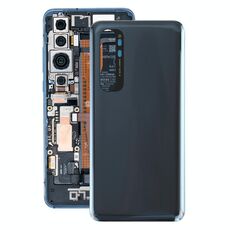 Copertura posteriore della batteria originale per Xiaomi MI Nota 10 Lite M2002F4LG M1910F4G (nero)